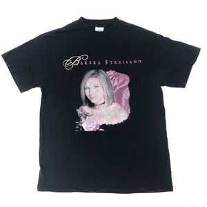 2006 Barbara Streisand Concert Tour Tee T Shirt Black Size Medium M B2
